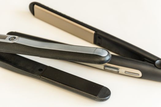 black and modern hair straightener