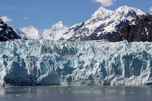 Beautiful Glacier in Glacier Bay, Alaska.