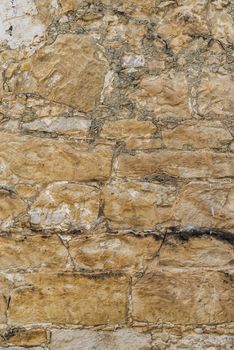 rustic shell rock Stone wall texture or background. Large resolution