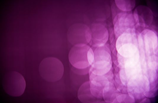 defocused bokeh lights