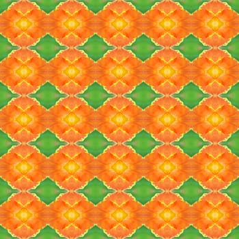 Canna generalis or Canna indica Linn or Canna Lily and green background seamless use as pattern and wallpaper.