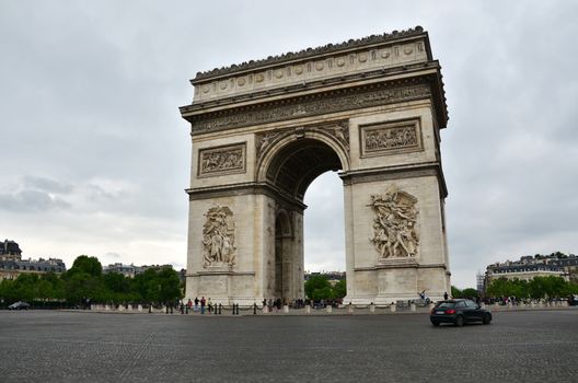 Arc de Triomphe in Paris, France