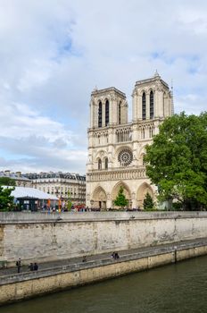 Cathedral of Notre Dame in Paris, France