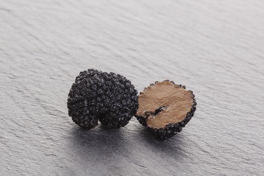 Truffles, rare mushrooms. Luxurious culinary cooking ingredienets. 