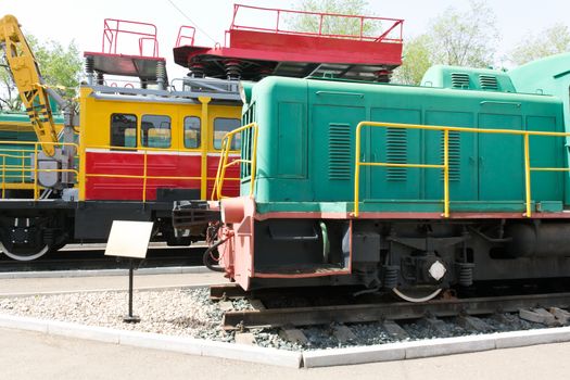 Photo of Russian rail road locomotive in Samara