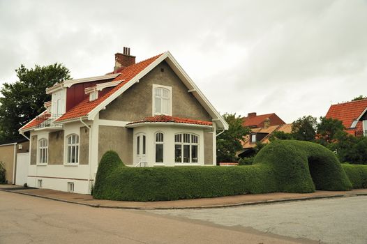 Swedish housing in Skane area.
