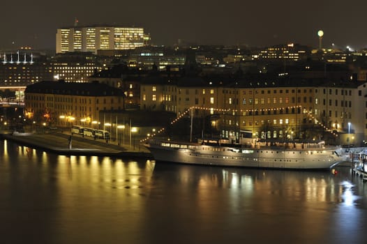 Riddarholmen in central Stockholm