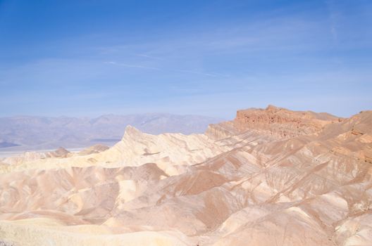 Zabriskie Point in Death Valley National Park, California, USA