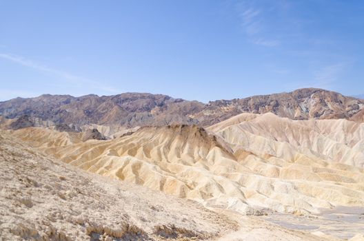 Zabriskie Point in Death Valley National Park, California, USA