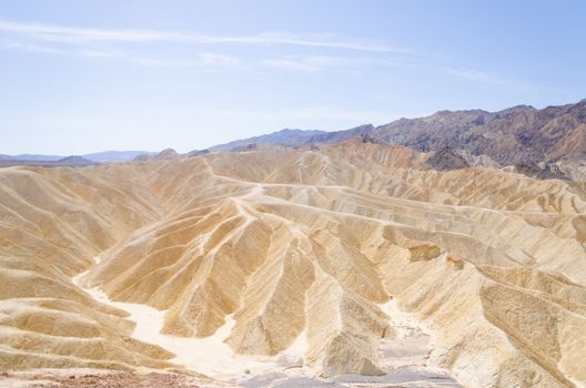 Zabriskie Point in Death Valley National Park, California, USA