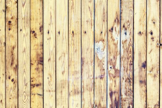  It is a conceptual or metaphor wall banner, grunge, material, aged, rust or construction. Background of light  wooden planks