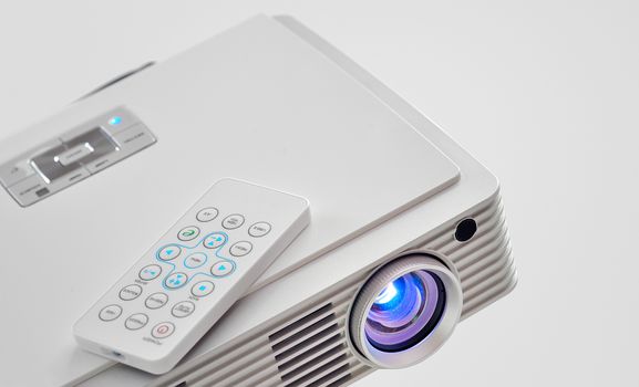 Video led projector for work presentation or home cinema 