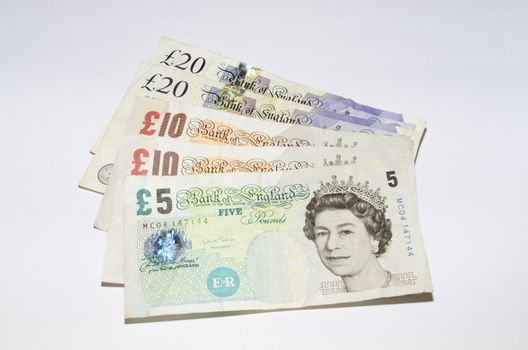 British pounds money