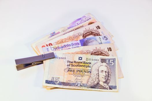 Scottish currency pounds sterling