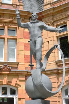 Yuri gagarin statue greenwich london
