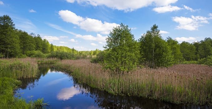   the small river proceeding in the territory of Republic of Belarus