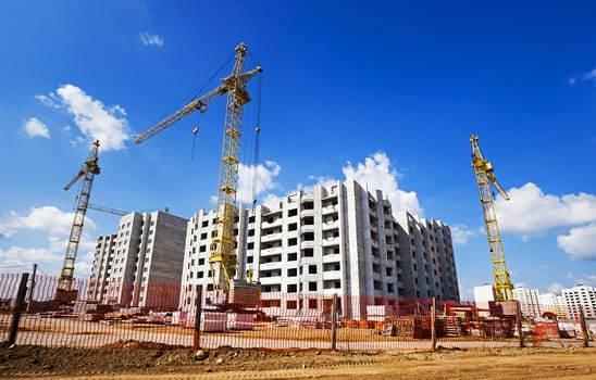   construction of the new building for use as housing
