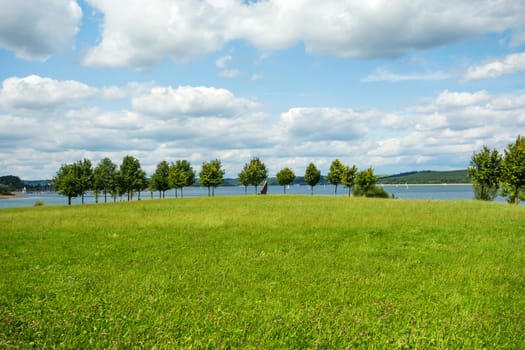 Brombachsee near Ramsberg, Germany, Bavaria