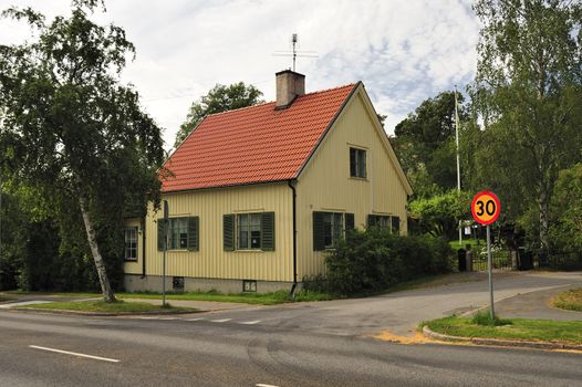 Swedish housing in Stockholm area.