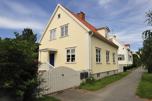 Swedish housing in Stockholm area.