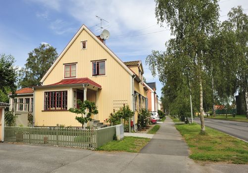 Swedish housing in Stockholm area.