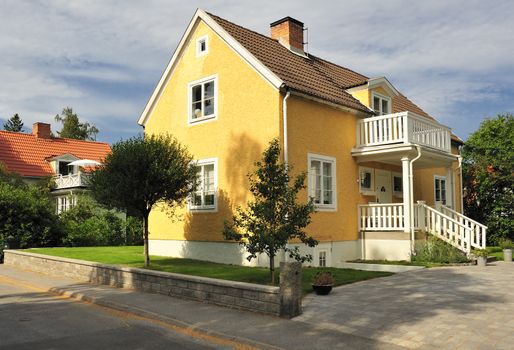 Swedish housing in Stockholm area.