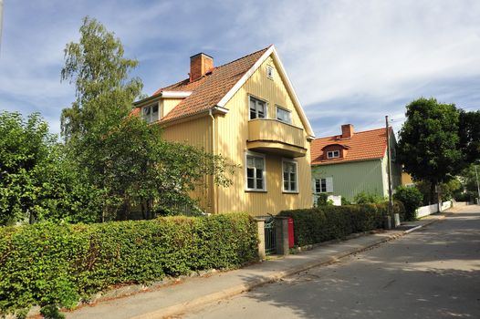 Swedish housing in Stockholm area.