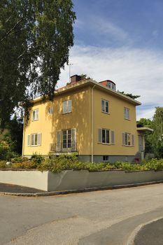 Swedish housing in Stockholm area.