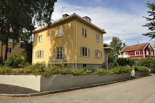 Swedish housing in Stockholm area.