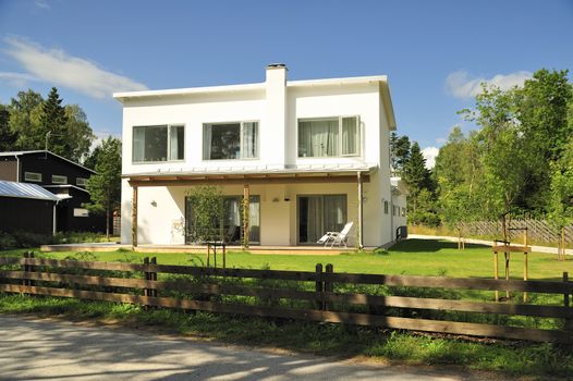 Swedish housing in Gotland.