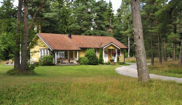 Swedish housing in Gotland.