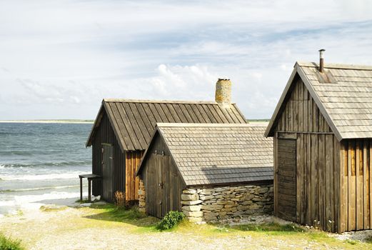 Fishing village, Gotland, Sweden.