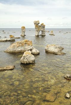 Limestone Formations on Gotland