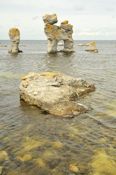 Limestone Formations on Gotland