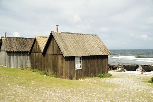 Fishing village, Gotland, Sweden.