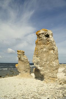 Limestone Formations on Gotland