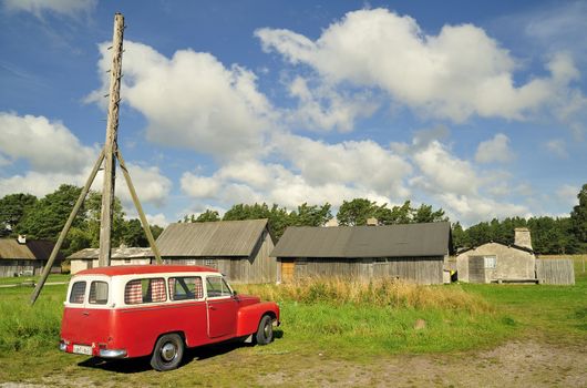 Fishing village, Gotland, Sweden.