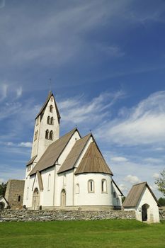 Gothem Church in Gotland - Sweden.