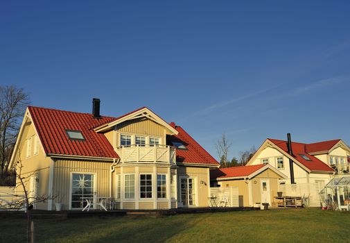 Swedish middle class home.