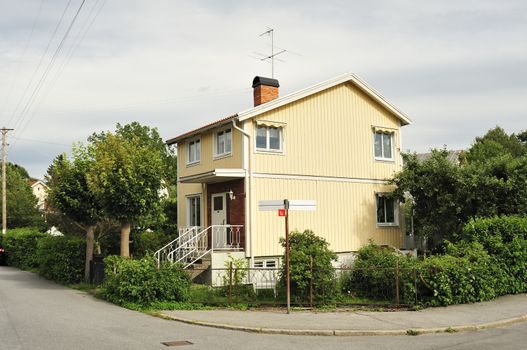 Swedish housing in Mälarhöjden.