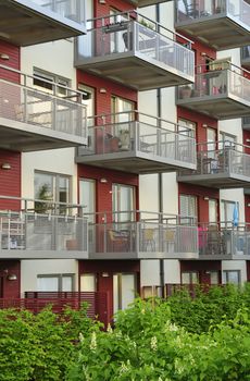 Modern condominium in Sweden.