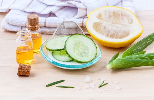 Natural Spa Ingredients cucumber homemade natural facial toner.