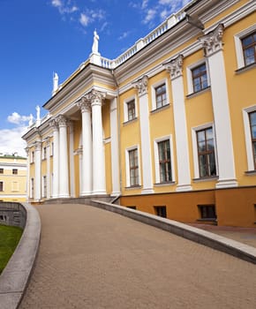  the ancient palace Rumyancev and Paskevich constructed in the XVIII century . Gomel, Belarus