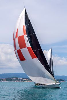 SAMUI REGATTA 2015, THAILAND - MAY 30 : Event at Chaweng beach ,Koh Samui island ,Thailand May 30, 2015