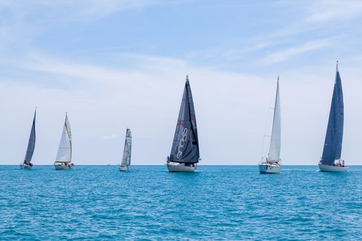 SAMUI REGATTA 2015, THAILAND - MAY 30 : Event at Chaweng beach ,Koh Samui island ,Thailand May 30, 2015