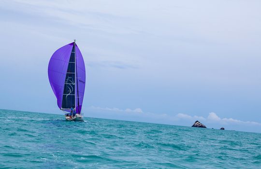 SAMUI REGATTA 2015, THAILAND - MAY 26 : Event at Chaweng beach ,Koh Samui island ,Thailand May 26, 2015