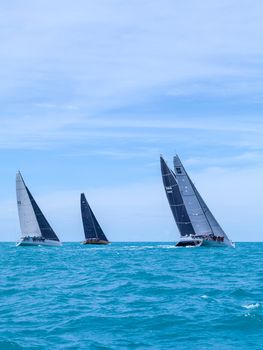 SAMUI REGATTA 2015, THAILAND - MAY 23rd-30th  : Event at Chaweng beach ,Koh Samui island ,Thailand May 23-30, 2015