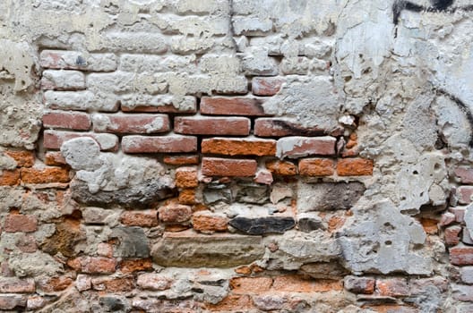 texture of old brick wall