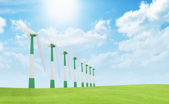 Wind farm.