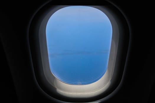 See seen from window in an airplane